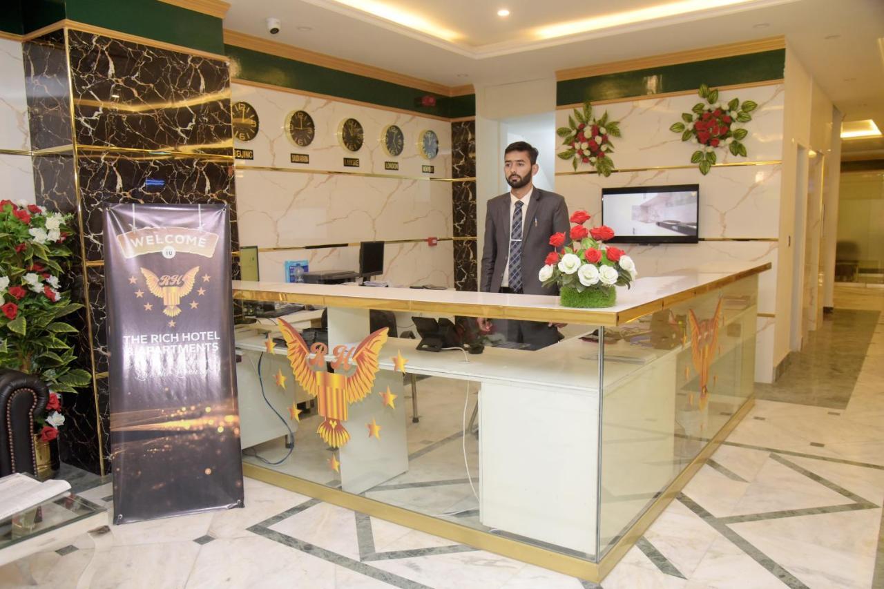 The Rich Hotel & Apartments Lahore Exterior foto
